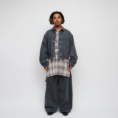 DIGAWEL【ディガウェル】Wide straight jeans (2COLOR) 【DWXB012】