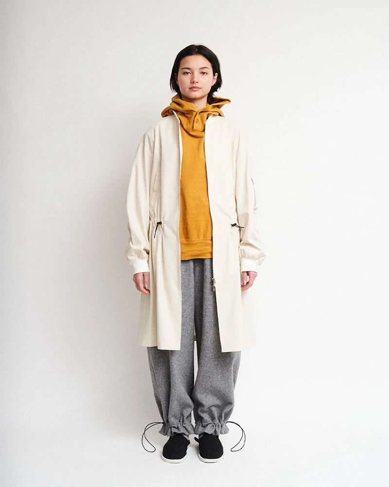 DIGAWEL【ディガウェル】Hem gathers pants (GRAY)【DWAB027】