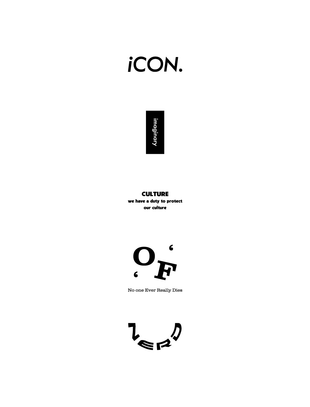 iCON.【アイコン】LOGO T-shirts