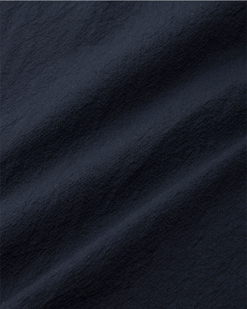 DIGAWEL【ディガウェル】Side pocket S/S shirt (NAVY)【DWAA033】