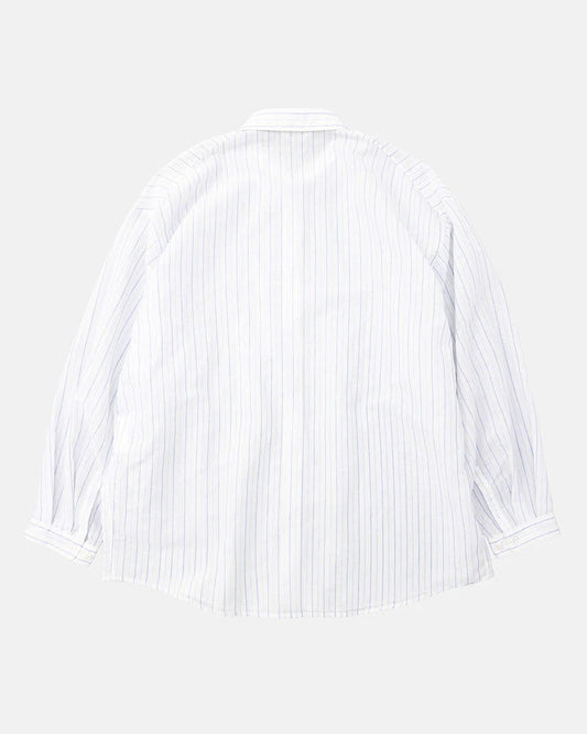 DIGAWEL【ディガウェル】Oversized stripe shirt (BLUE)【DWAA034】