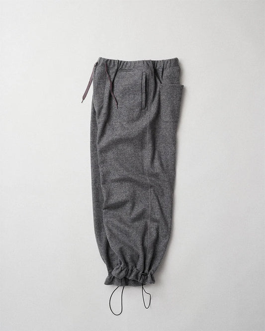 DIGAWEL【ディガウェル】Hem gathers pants (GRAY)【DWAB027】