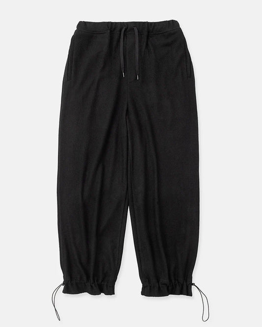 DIGAWEL【ディガウェル】Hem gathers pants (BLACK)【DWAB027】