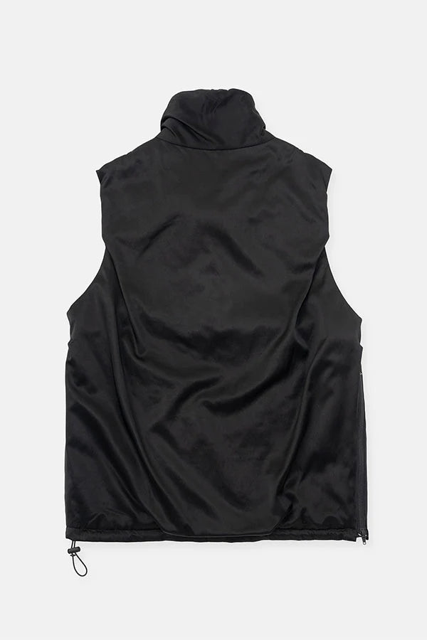 DIGAWEL【ディガウェル】Drape vest (BLACK) 【DWYB006】