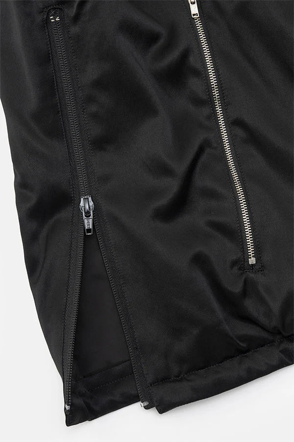 DIGAWEL【ディガウェル】Drape vest (BLACK) 【DWYB006】