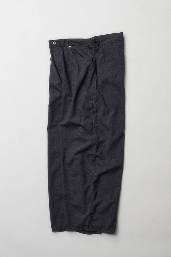 DIGAWEL【ディガウェル】Puckering wide pants (BLACK) 【DWYB021】