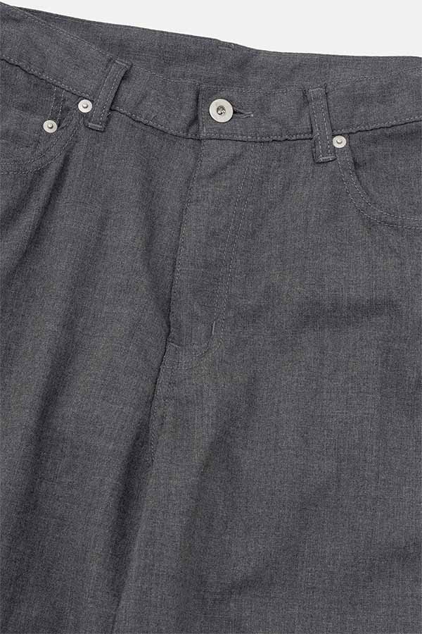 DIGAWEL【ディガウェル】Puckering wide pants (C.GRAY) 【DWYB021】