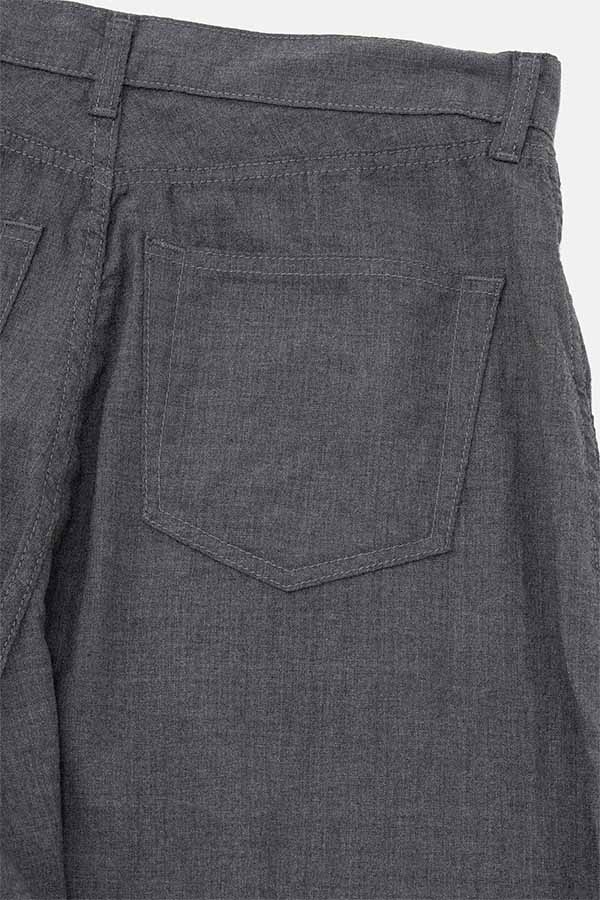 DIGAWEL【ディガウェル】Puckering wide pants (C.GRAY) 【DWYB021】