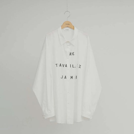DIGAWEL【ディガウェル】Oversized shirt (print)