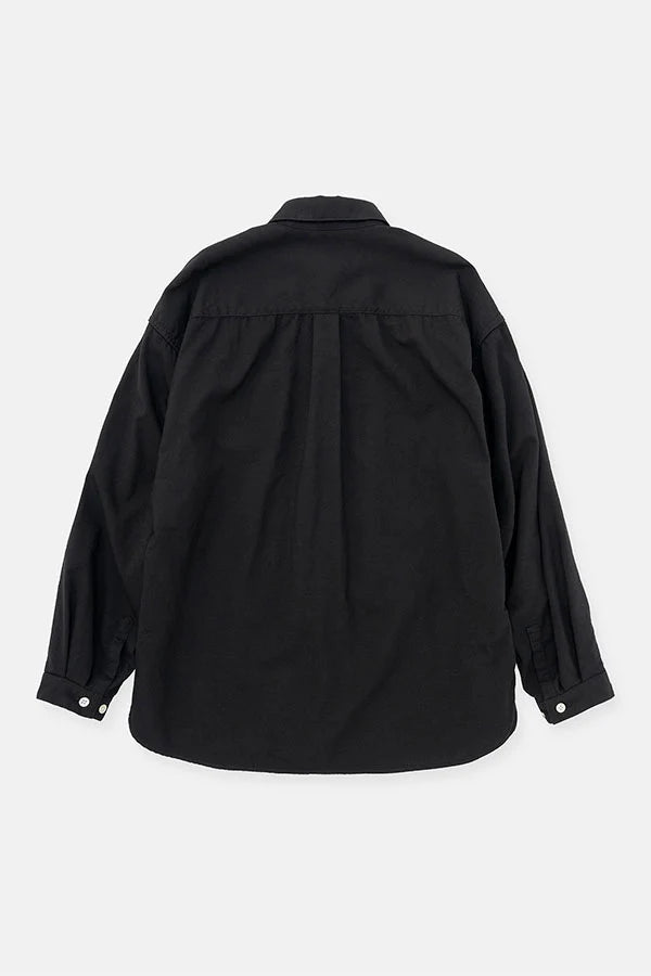 DIGAWEL【ディガウェル】Puckering shirt (BLACK) 【DWYB022】