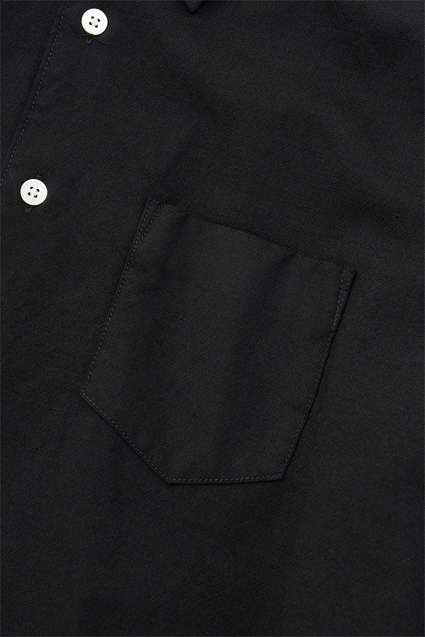 DIGAWEL【ディガウェル】Puckering shirt (BLACK) 【DWYB022】