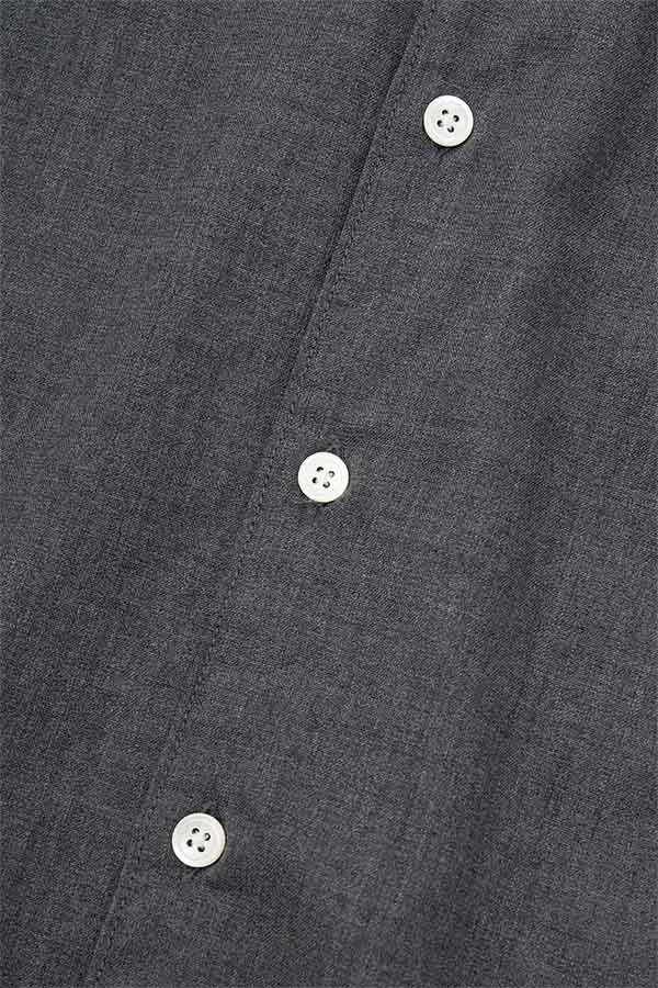 DIGAWEL【ディガウェル】Puckering shirt (C.GRAY)【DWYB022】