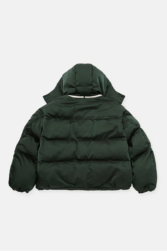 DIGAWEL【ディガウェル】Hoodie puffer jacket(F/CE.×DIGAWEL) (Green)