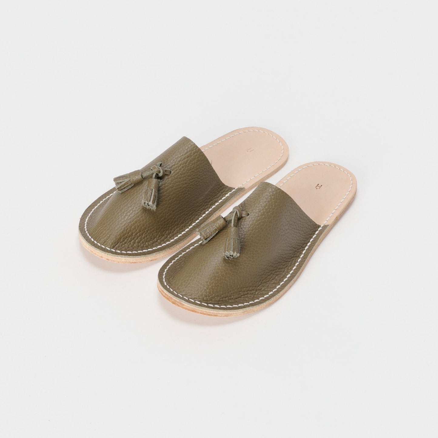 Hender Scheme 【エンダースキーマ】leather slipper (4COLOR)【mj-rc-les】