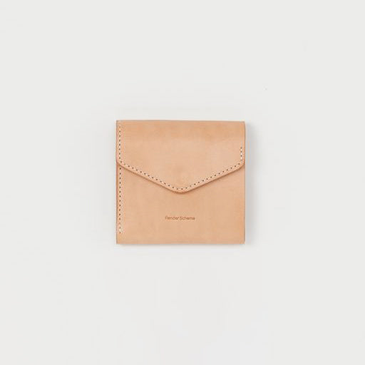 Hender Scheme 【エンダースキーマ】flap Wallet (NATURAL)