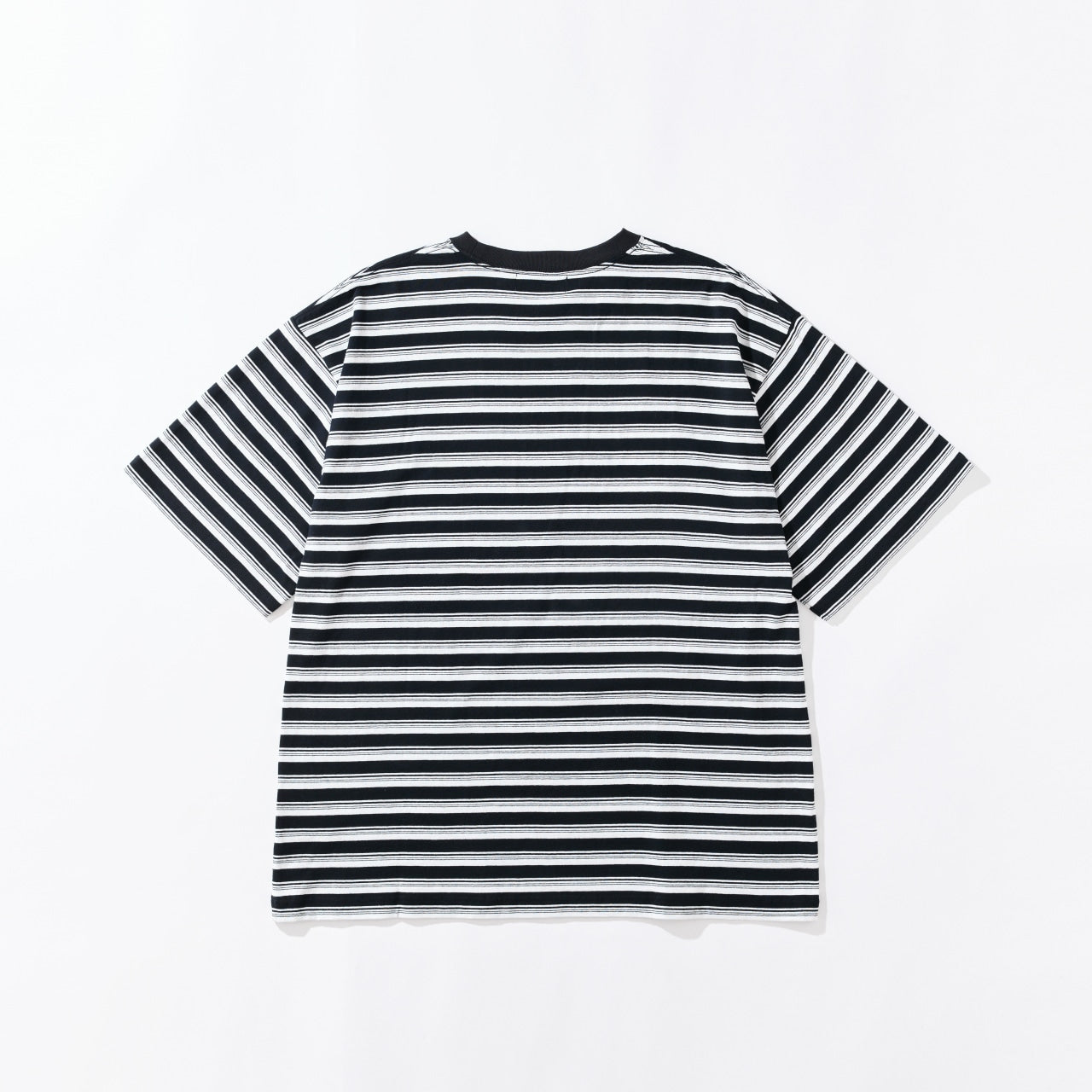 WELLDER【ウェルダー】Stripe Short Sleeve (WHITE × BLACK)