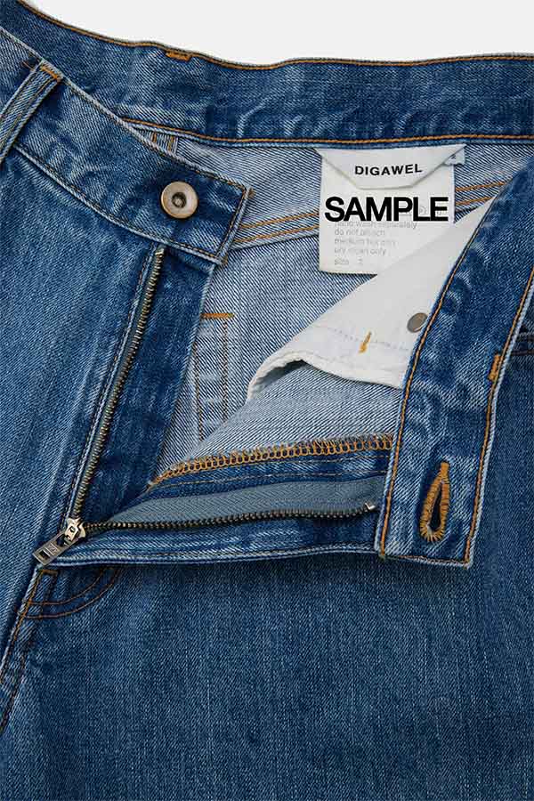 DIGAWEL【ディガウェル】Wide straight jeans (2COLOR) 【DWXB012】