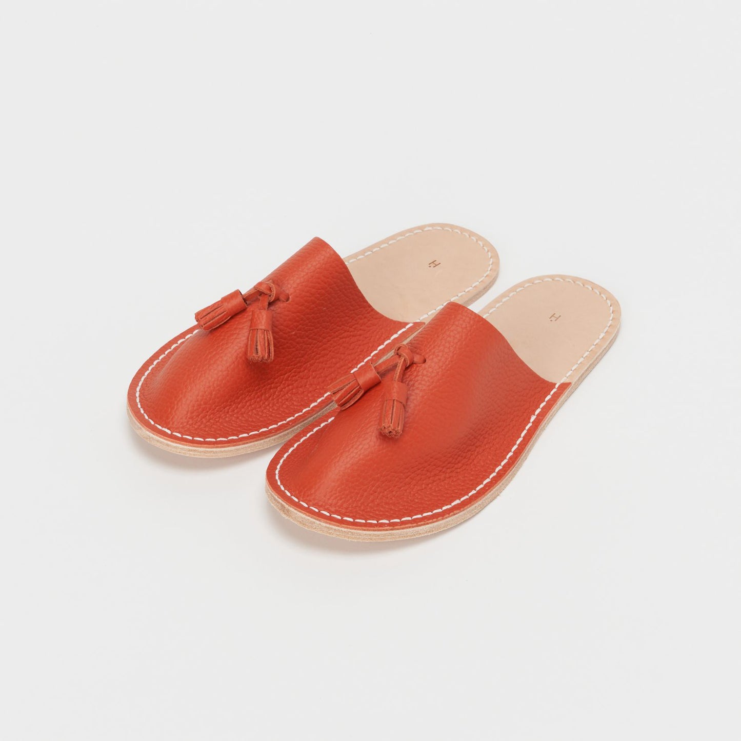 Hender Scheme 【エンダースキーマ】leather slipper (4COLOR)【mj-rc-les】
