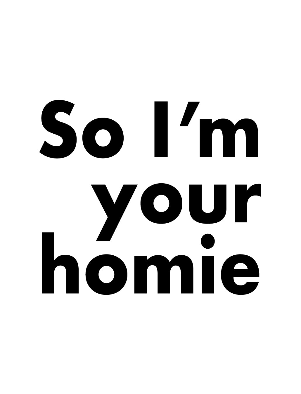 iCON.【アイコン】Homie T-shirts