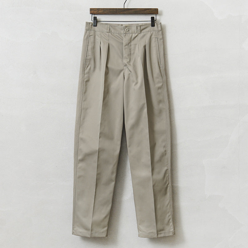 Military Reproducts 【ミリタリーリプロダクツ】ジャーマン ツータックチノパンツ (BEIGE)