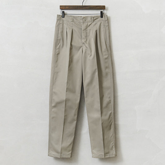 Military Reproducts 【ミリタリーリプロダクツ】ジャーマン ツータックチノパンツ (BEIGE)