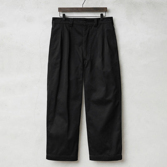 Military Reproducts 【ミリタリーリプロダクツ】 M-52 ツータックチノパンツ (BLACK)