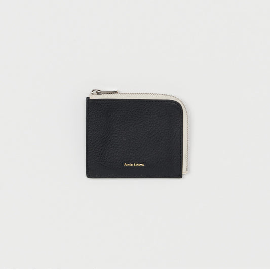 Hender Scheme 【エンダースキーマ】L zip purse (BLACK)