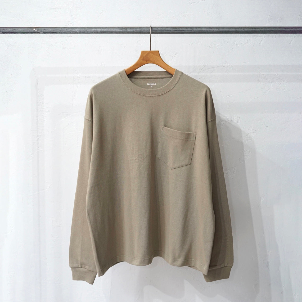 Tremolo【トレモロ】Heavy Weight L/S Pocket Tee (3COLOR)