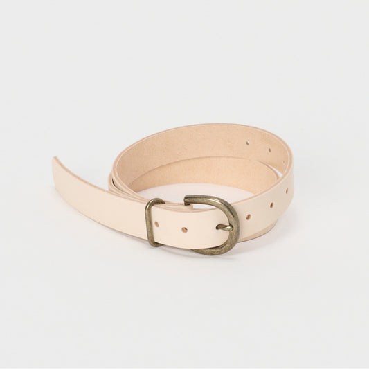 Hender Scheme【エンダースキーマ】 tanning belt (NATURAL) 【qn-rc-tnb】
