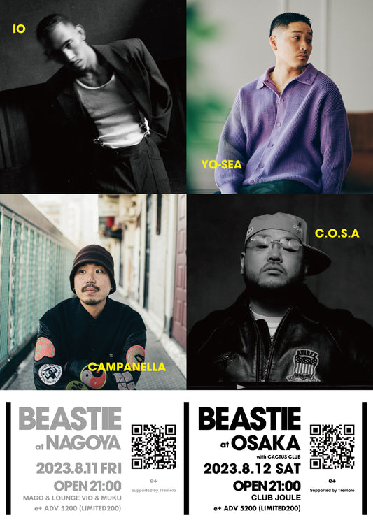 BEASTIE NAGOYA / OSAKA