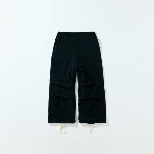 WELLDER【ウェルダー】Double Face Sweat Pants (Black)