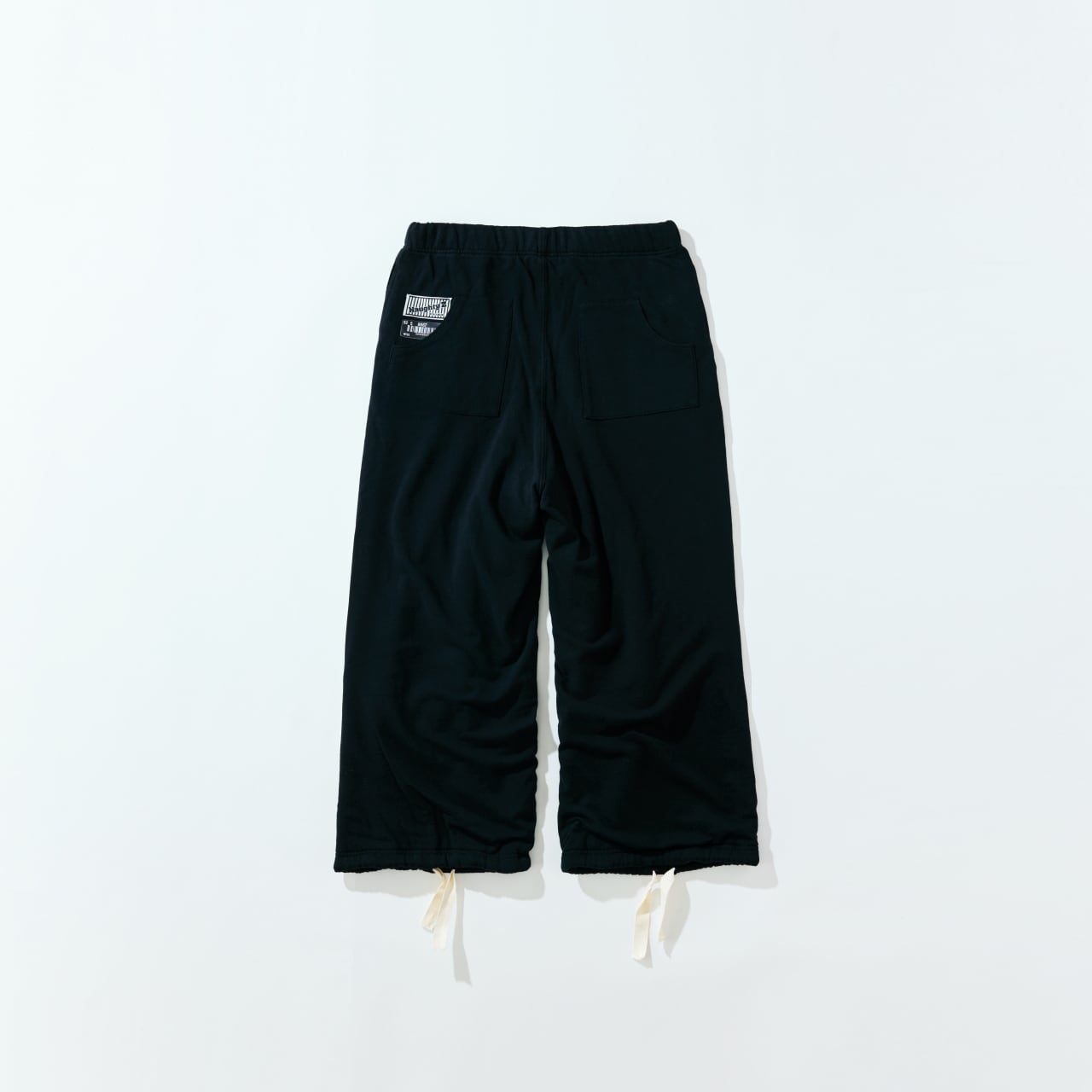 WELLDER【ウェルダー】Double Face Sweat Pants (Black)