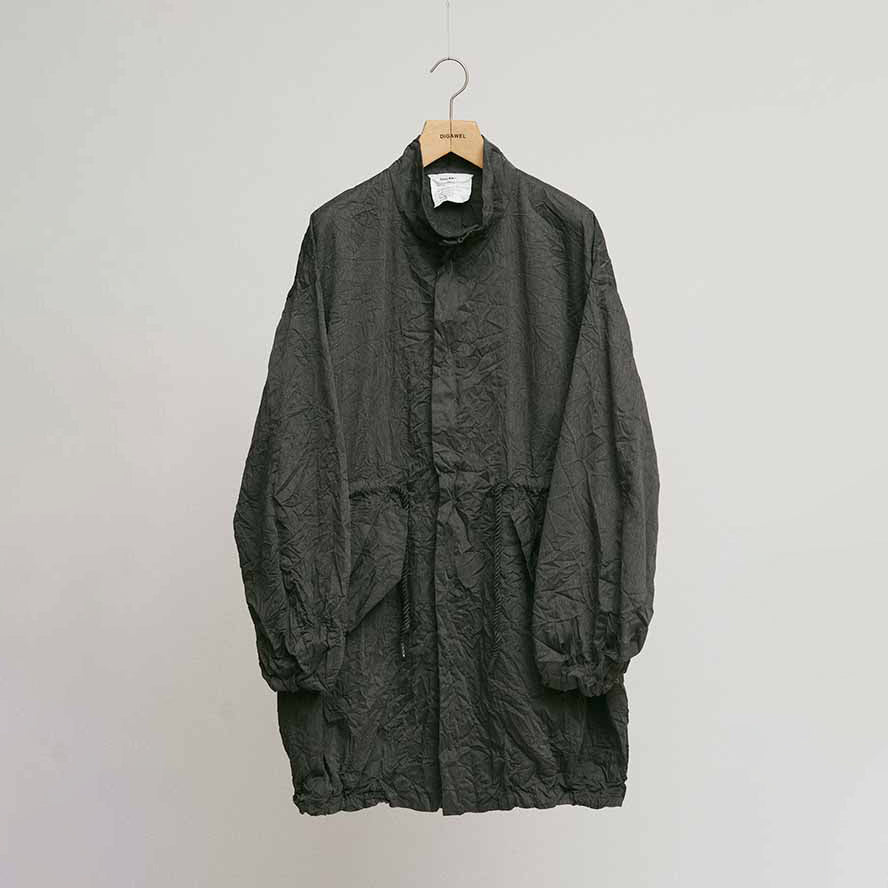 DIGAWEL【ディガウェル】Loose coat (crease finish)