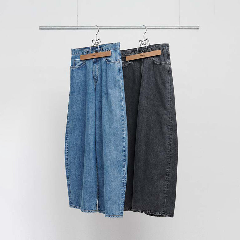 DIGAWEL【ディガウェル】Wide straight jeans (２COLOR) 【DWXB012】