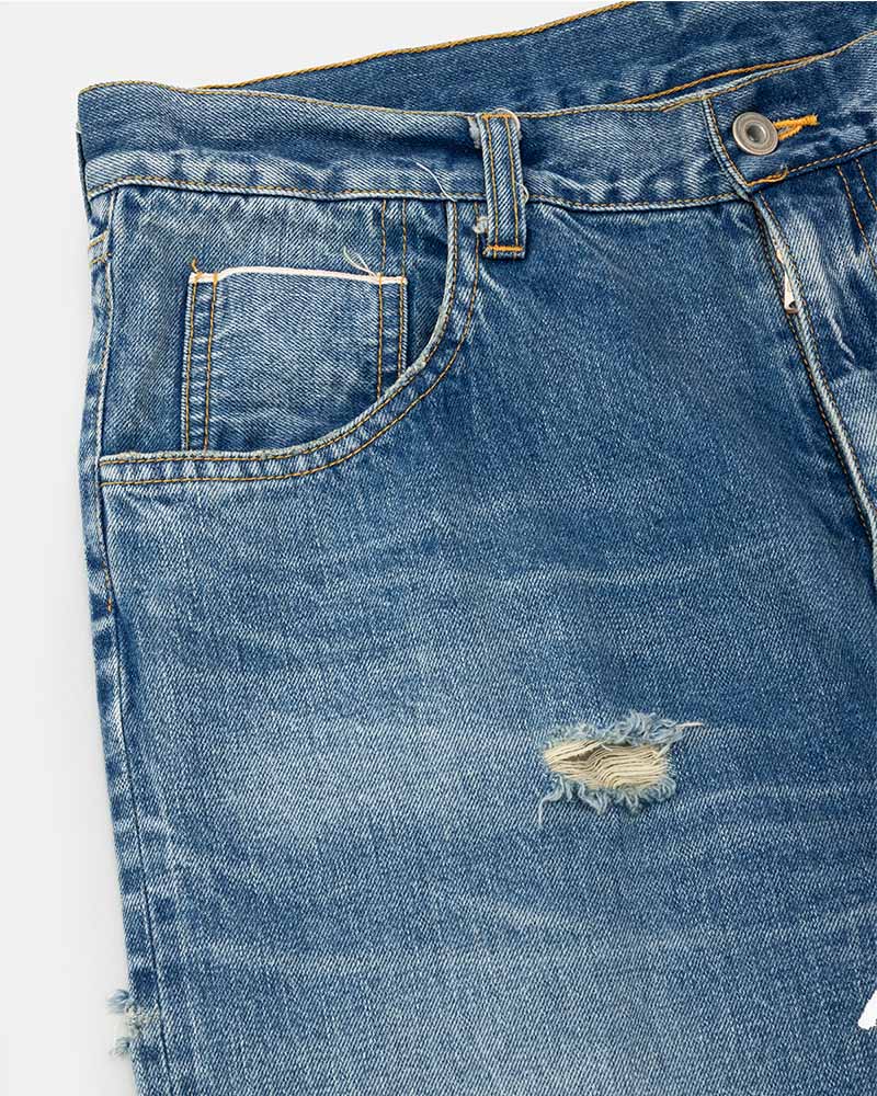 DIGAWEL【ディガウェル】Distressed jeans【DWAA004】