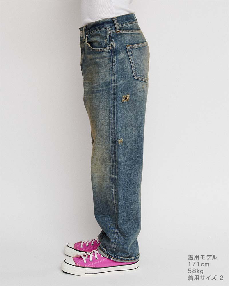 DIGAWEL【ディガウェル】Distressed jeans【DWAA004】