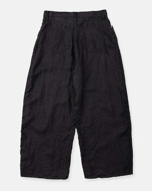 DIGAWEL【ディガウェル】Puckering wide pants (BLACK) 【DWAA029】