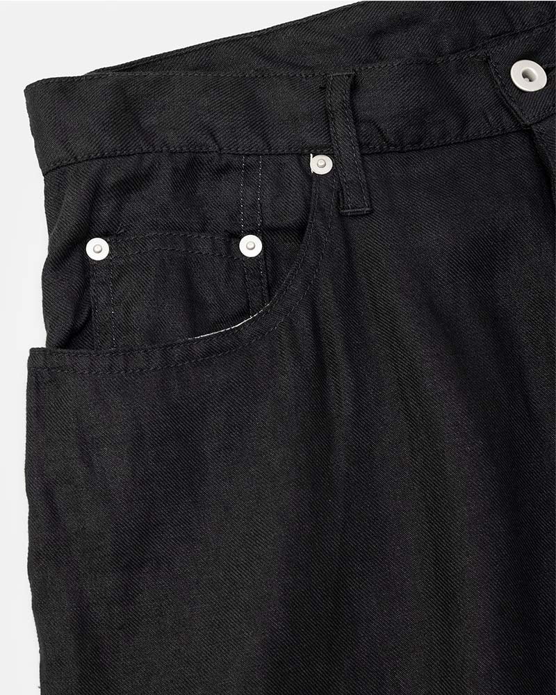 DIGAWEL【ディガウェル】Puckering wide pants (BLACK) 【DWAA029】