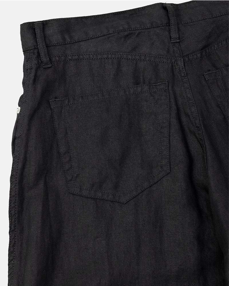 DIGAWEL【ディガウェル】Puckering wide pants (BLACK) 【DWAA029】