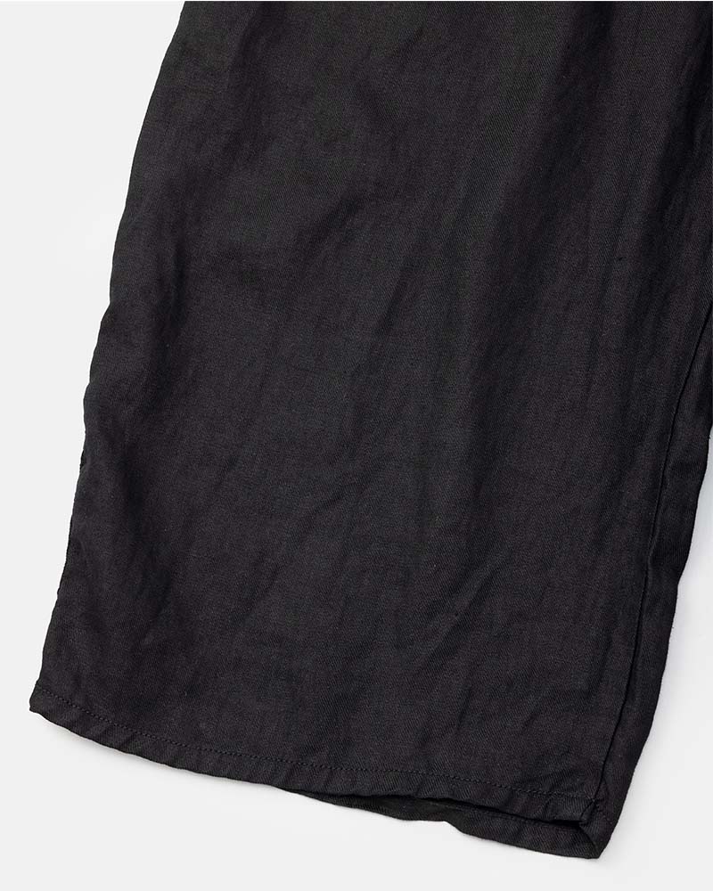 DIGAWEL【ディガウェル】Puckering wide pants (BLACK) 【DWAA029】