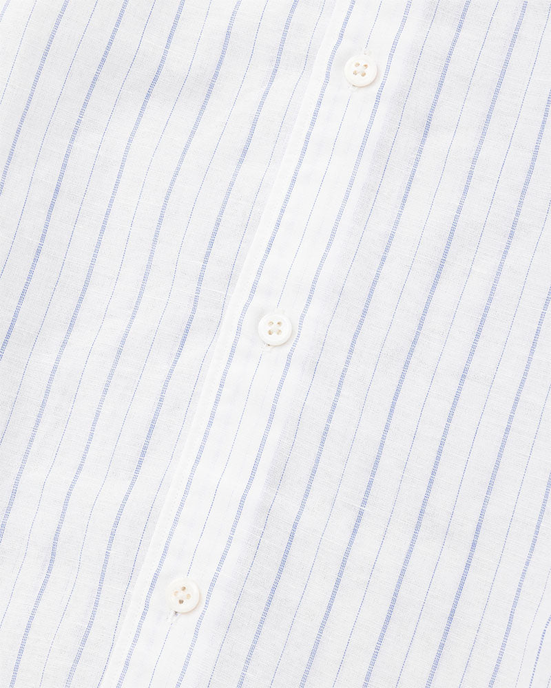 DIGAWEL【ディガウェル】Oversized stripe shirt (BLUE)【DWAA034】