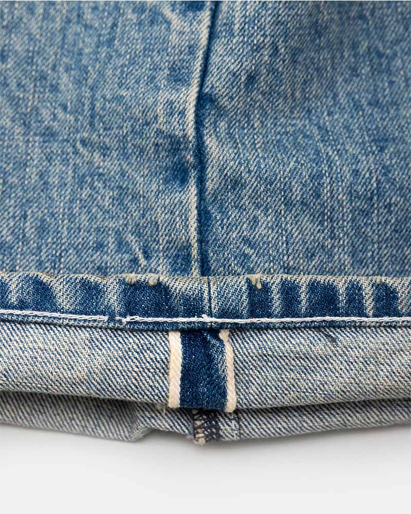 DIGAWEL【ディガウェル】Distressed Painter jeans (Fade Navy)【DWAB006】
