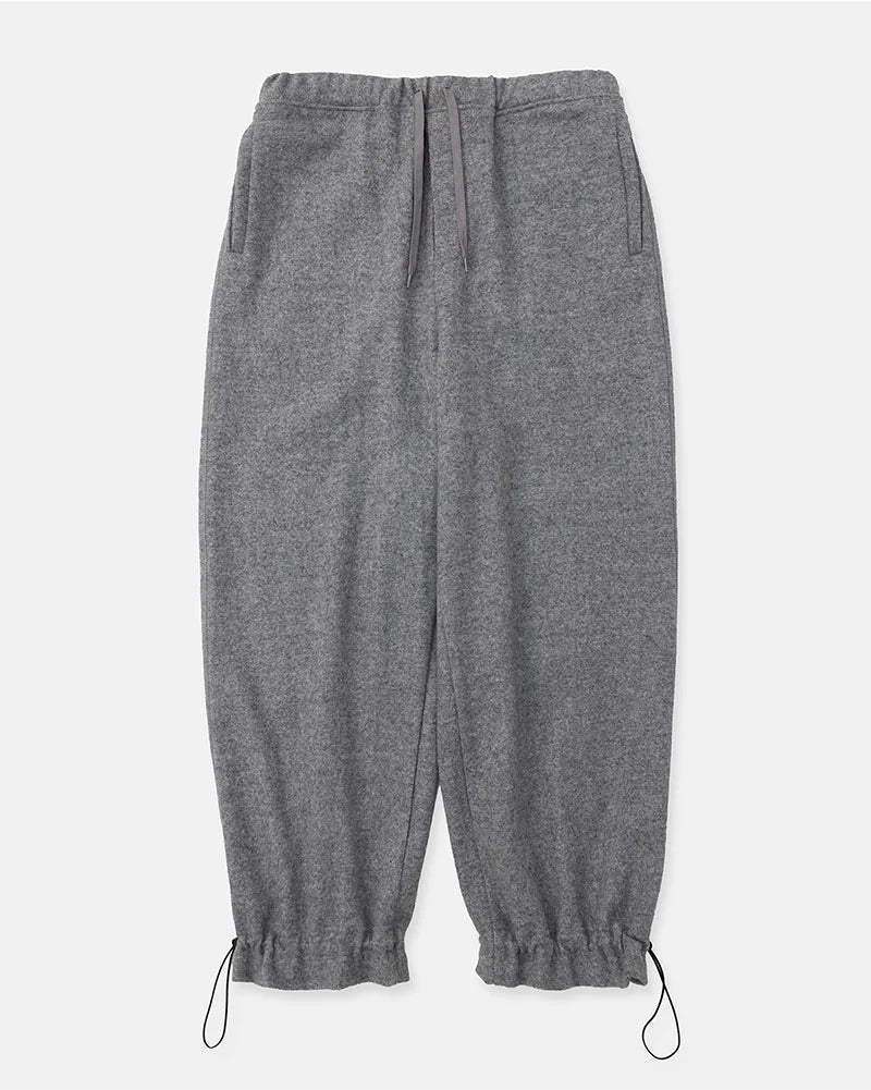 DIGAWEL【ディガウェル】Hem gathers pants (GRAY)【DWAB027】