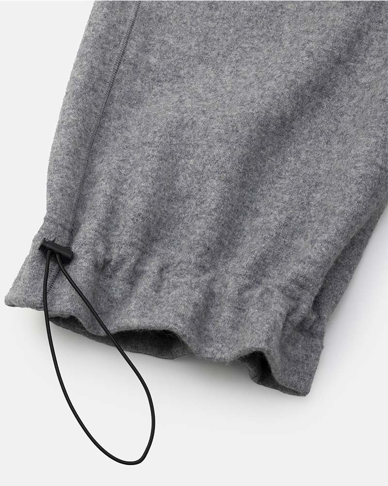 DIGAWEL【ディガウェル】Hem gathers pants (GRAY)【DWAB027】