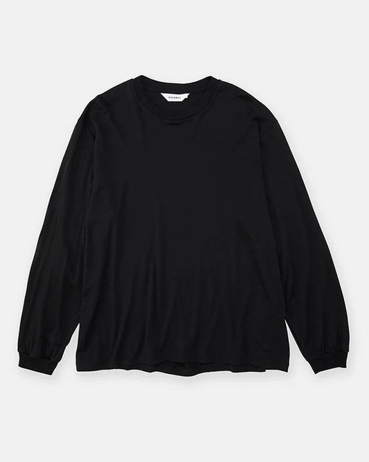 DIGAWEL【ディガウェル】Merino Wool LS T-shirt (BLACK)