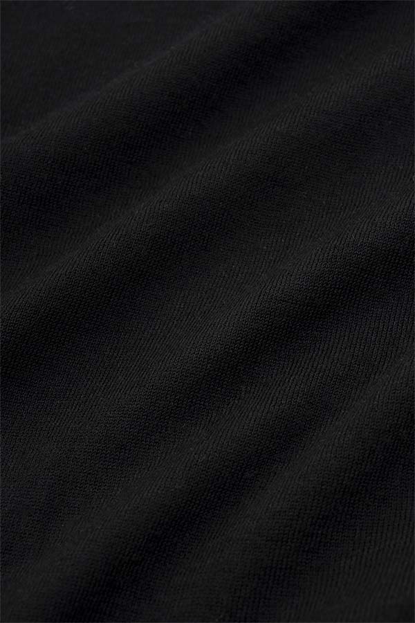 DIGAWEL【ディガウェル】Cashmere knit L/S (BODHI×DIGAWEL)  (BLACK) 【DWYB030】