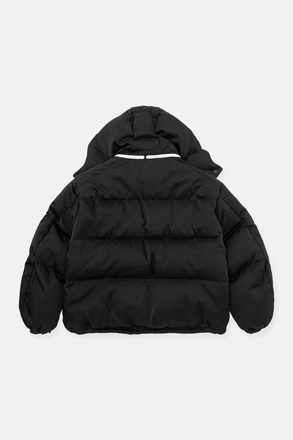DIGAWEL【ディガウェル】Hoodie puffer jacket（F/CE.×DIGAWEL) (BLACK)