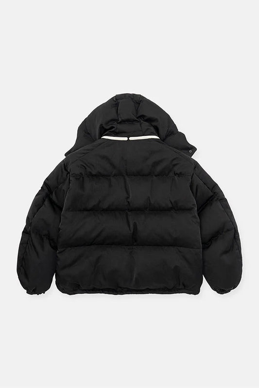 DIGAWEL【ディガウェル】Hoodie puffer jacket（F/CE.×DIGAWEL) (BLACK)