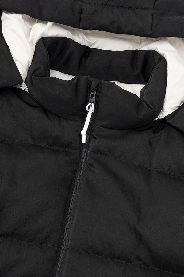 DIGAWEL【ディガウェル】Hoodie puffer jacket（F/CE.×DIGAWEL) (BLACK)