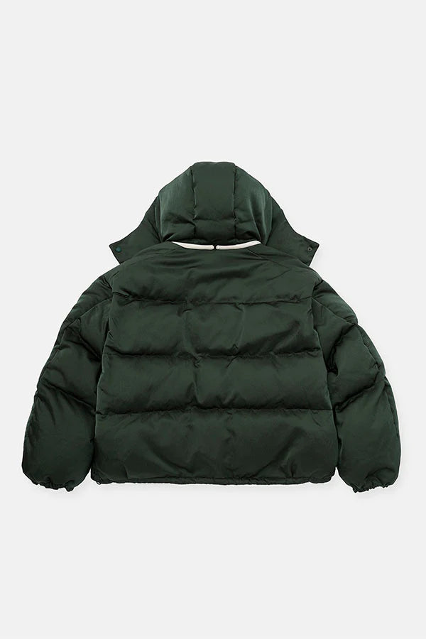 DIGAWEL【ディガウェル】Hoodie puffer jacket（F/CE.×DIGAWEL) (Green)